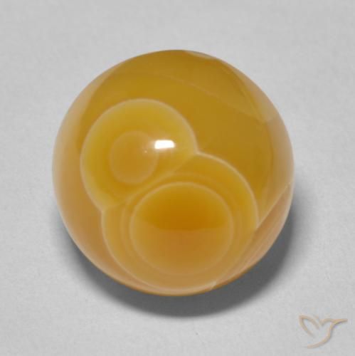 15.40ct Naturale Multicolore Agata, Rotondo, Opaco