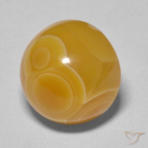 Agata Multicolore naturale da 15.40 ct, Rotondo, Opaco