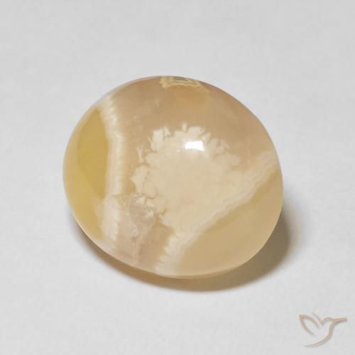 Agata Multicolore naturale da 18.85 ct, Ovale, Opaco