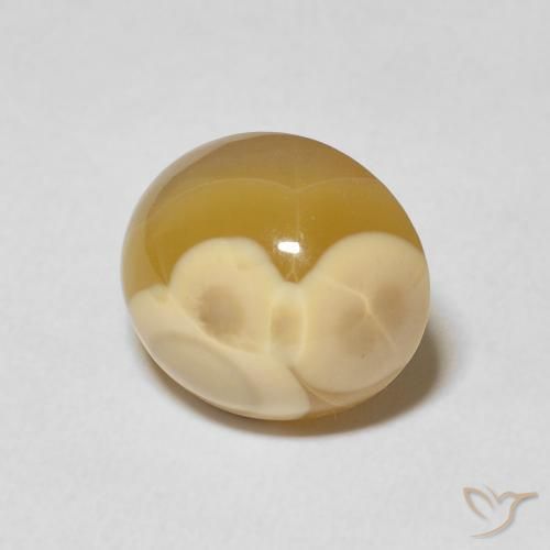 Agata Multicolore naturale da 7.16 ct, Ovale, Opaco