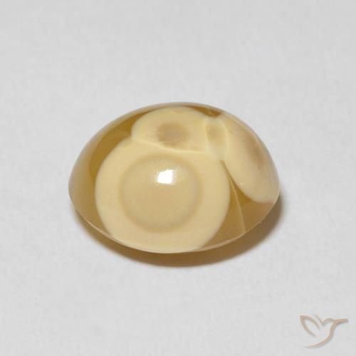 Agata Multicolore naturale da 7.16 ct, Ovale, Opaco