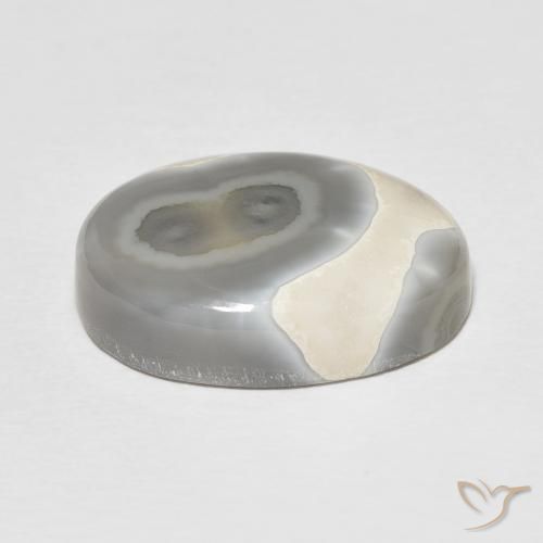 Agata Multicolore naturale da 14.42 ct, Ovale, Opaco