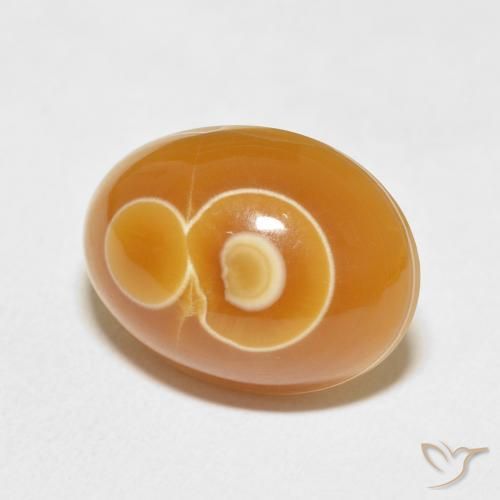 Agata Multicolore naturale da 11.58 ct, Ovale, Opaco