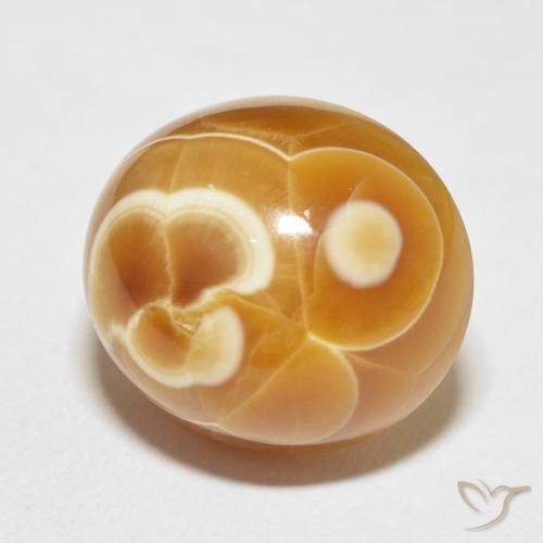 Agata Multicolore naturale da 24.26 ct, Ovale, Opaco