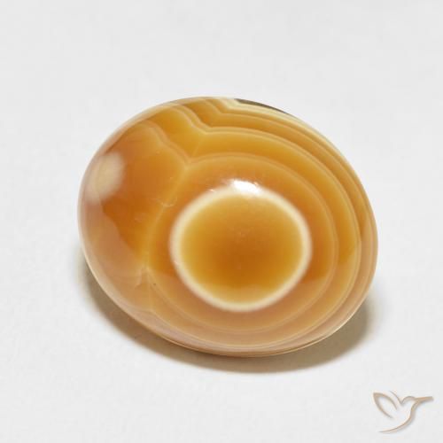 Agata Multicolore naturale da 10.98 ct, Ovale, Opaco
