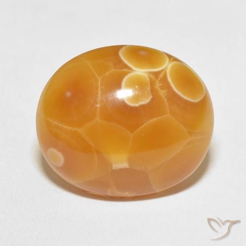 17.46ct Naturale Multicolore Agata, Ovale, Opaco