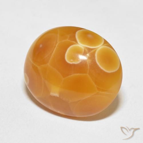Agata Multicolore naturale da 17.46 ct, Ovale, Opaco