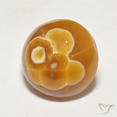 Agata Multicolore naturale da 16.88 ct, Rotondo, Opaco