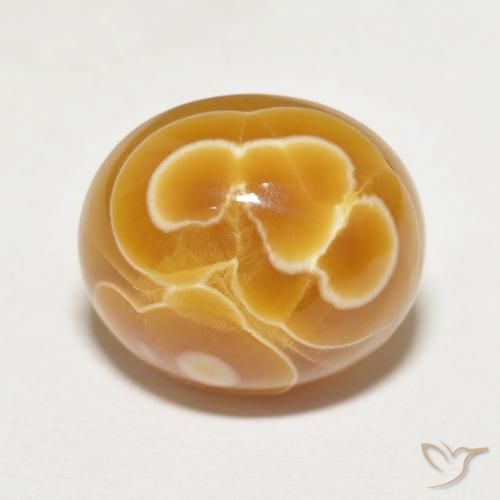 14.32ct Naturale Multicolore Agata, Ovale, Opaco