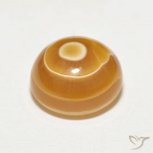 Agata Multicolore naturale da 10.42 ct, Rotondo, Opaco