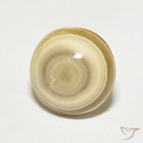 Agata Multicolore naturale da 7.22 ct, Rotondo, Opaco