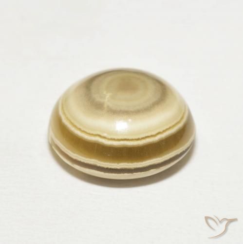 Agata Multicolore naturale da 7.22 ct, Rotondo, Opaco