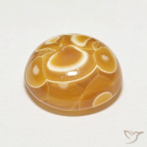 Agata Multicolore naturale da 18.21 ct, Rotondo, Opaco