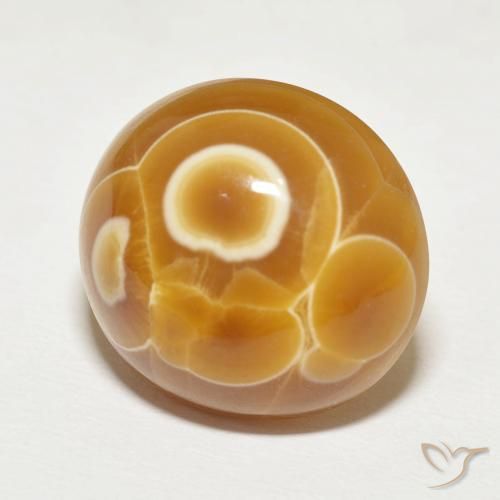 Agata Multicolore naturale da 24.27 ct, Rotondo, Opaco