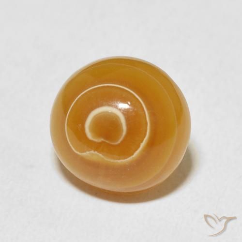 Agata Multicolore naturale da 7.24 ct, Rotondo, Opaco