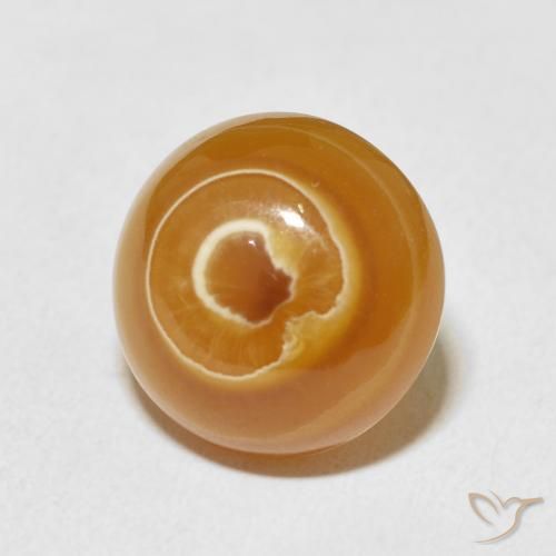 Agata Multicolore naturale da 12.76 ct, Rotondo, Opaco