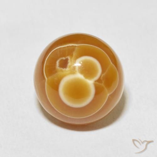 12.96ct Naturale Multicolore Agata, Rotondo, Opaco