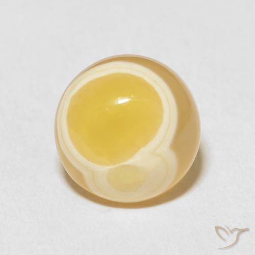 8.38ct Naturale Multicolore Agata, Rotondo, Opaco