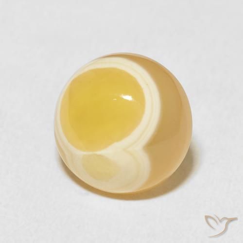Agata Multicolore naturale da 8.38 ct, Rotondo, Opaco