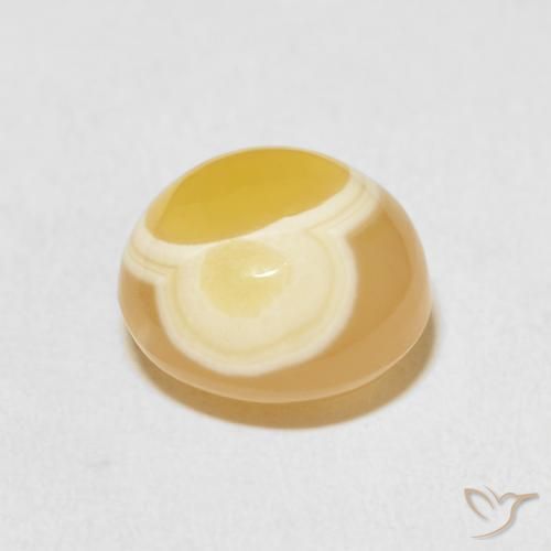Agata Multicolore naturale da 8.38 ct, Rotondo, Opaco