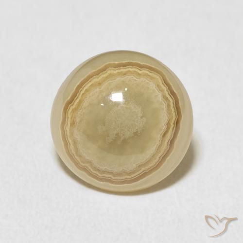 4.81ct Naturale Multicolore Agata, Rotondo, Opaco