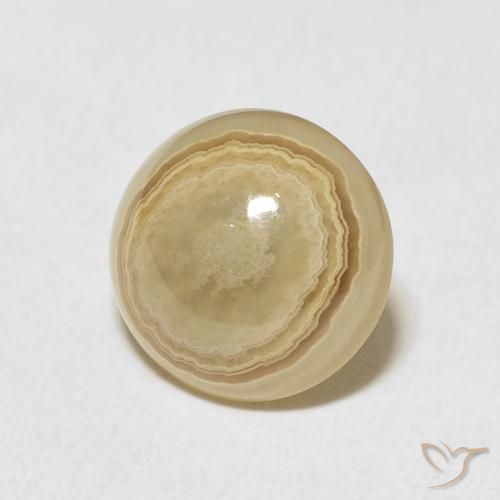 Agata Multicolore naturale da 4.81 ct, Rotondo, Opaco