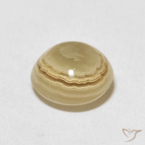 Agata Multicolore naturale da 4.81 ct, Rotondo, Opaco