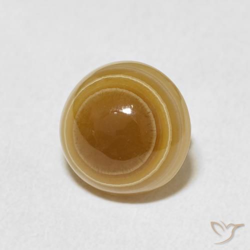Agata Multicolore naturale da 3.80 ct, Rotondo, Opaco