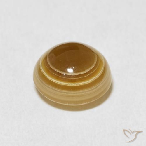 Agata Multicolore naturale da 3.80 ct, Rotondo, Opaco