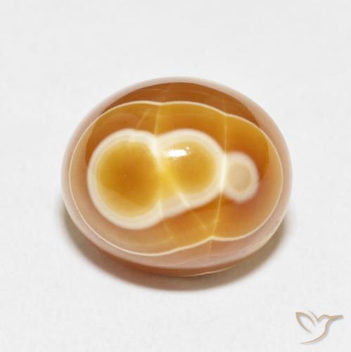 Agata Multicolore naturale da 13.40 ct, Ovale, Opaco
