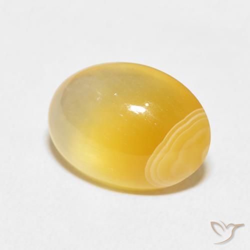 Agata Multicolore naturale da 6.64 ct, Ovale, Traslucido