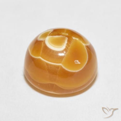 Agata Multicolore naturale da 12.69 ct, Rotondo, Opaco