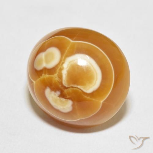Agata Multicolore naturale da 19.53 ct, Ovale, Opaco