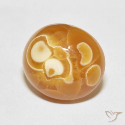 Agata Multicolore naturale da 17.46 ct, Ovale, Opaco