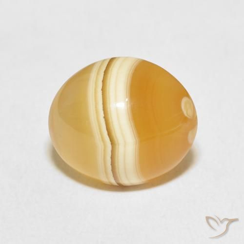 7.95ct Naturale Multicolore Agata, Ovale, Opaco