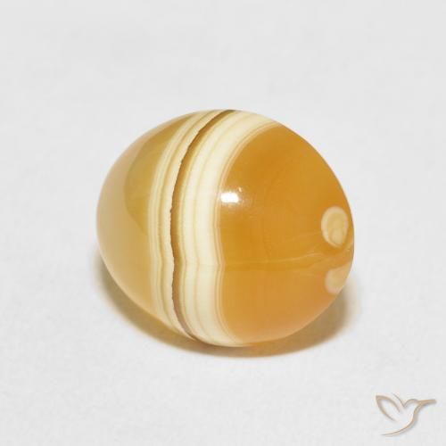 Agata Multicolore naturale da 7.95 ct, Ovale, Opaco