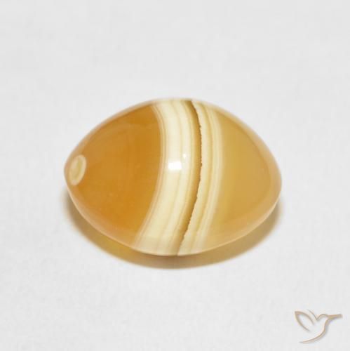 Agata Multicolore naturale da 7.95 ct, Ovale, Opaco