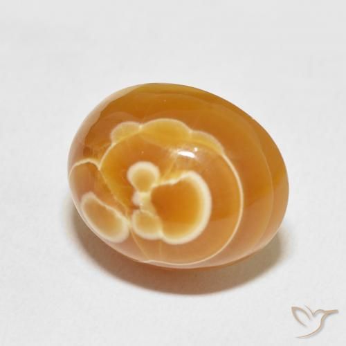 Agata Multicolore naturale da 17.47 ct, Ovale, Opaco