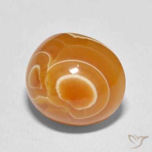 Agata Multicolore naturale da 11.90 ct, Ovale, Opaco