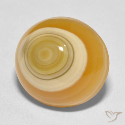 Agata Multicolore naturale da 14.98 ct, Ovale, Opaco
