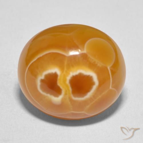 13.00ct Naturale Multicolore Agata, Ovale, Opaco