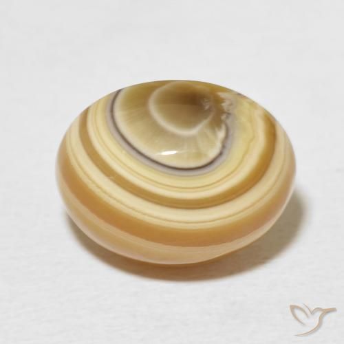8.72ct Naturale Multicolore Agata, Ovale, Opaco