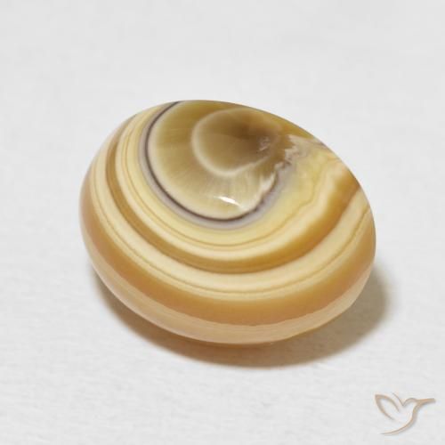 Agata Multicolore naturale da 8.72 ct, Ovale, Opaco