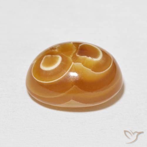 Agata Multicolore naturale da 14.54 ct, Ovale, Opaco