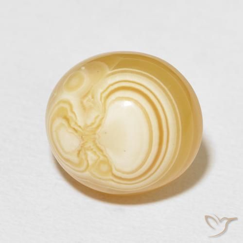 Agata Multicolore naturale da 11.90 ct, Ovale, Opaco