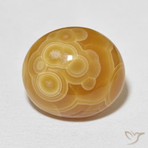 18.54ct Naturale Multicolore Agata, Ovale, Opaco