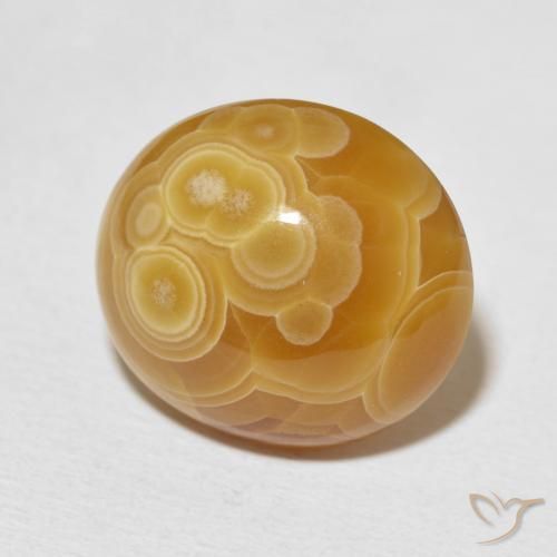 Agata Multicolore naturale da 18.54 ct, Ovale, Opaco