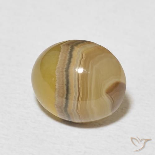 Agata Multicolore naturale da 3.53 ct, Ovale, Opaco