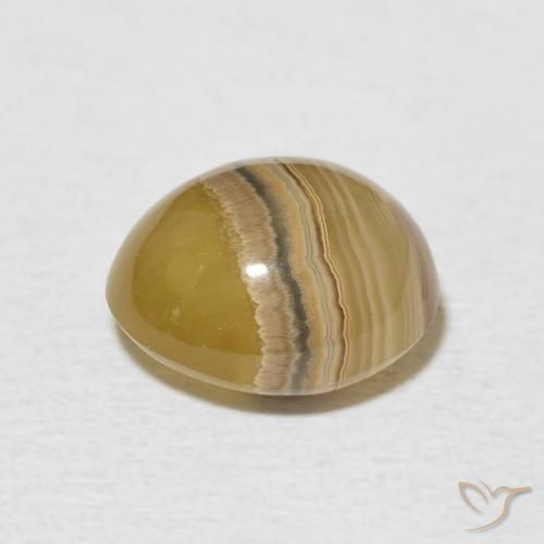 Agata Multicolore naturale da 3.53 ct, Ovale, Opaco
