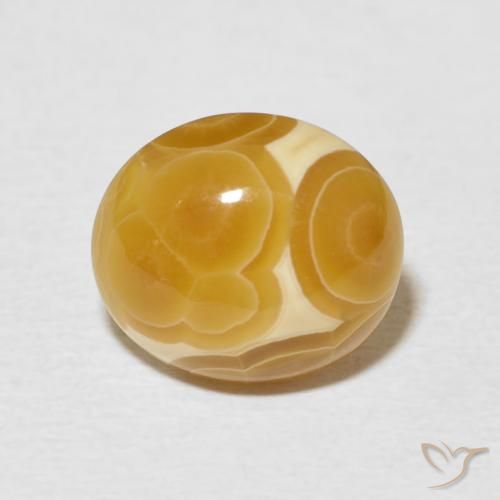 6.64ct Naturale Multicolore Agata, Ovale, Opaco